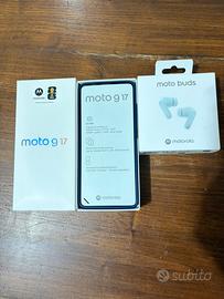 Moto g17 e moto buds