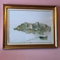 Dipinto IL MOLO di Mancini