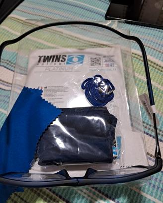 Occhiali TWINS optical Platinium