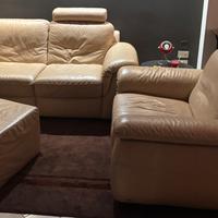 Divano pelle Natuzzi