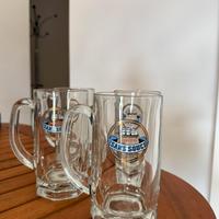 Set 4 boccali da birra Moretti Sans Souci