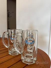 Set 4 boccali da birra Moretti Sans Souci