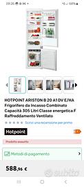 Frigo da incasso Hotpoint Ariston 