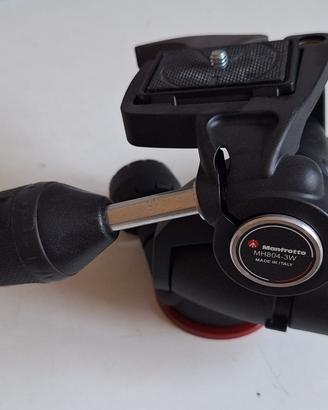 Testa fotografica a tre vie Manfrotto MH804-3W