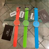 Orologio uomo donna 3 pezzi stock