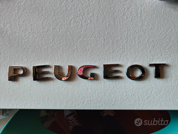 Scritta Peugeot