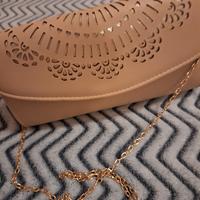 borsa tracolla con catena ora