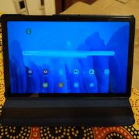 Samsung Galaxy Tab A7 con cover e vetro temperato