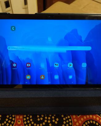 Samsung Galaxy Tab A7 con cover e vetro temperato