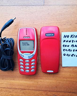 Cellulare Nokia 3310 perfettamente funzionante ros