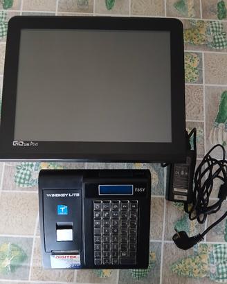 Monitor più tastiera cassa