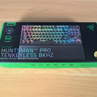 Razer Huntsman V3 Pro TKL 8KHz switch ottici 2°gen