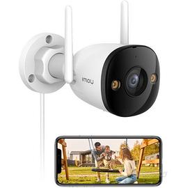 Imou Telecamera WiFi Esterno, 2MP Videocamera