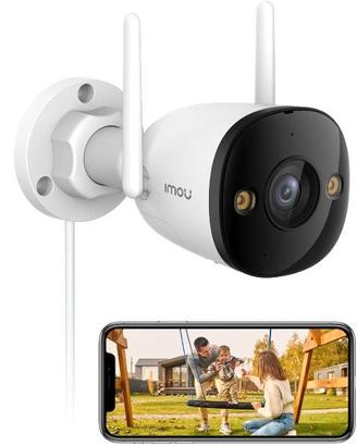 Imou Telecamera WiFi Esterno, 2MP Videocamera