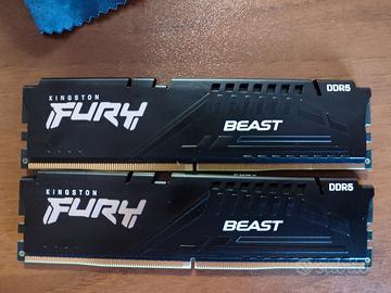 RAM Kingston FURY Beast DDR5 16GB 2x8 5200 CL40