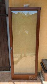 Serramento Portafinestra in legno 905x2205mm