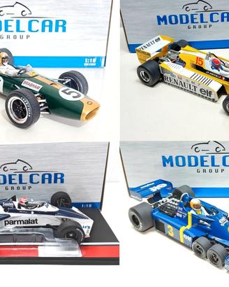 Formula 1 F1 Anni '60 '70 '80 MCG 1/18- Tanomodels