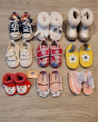 Lotto scarpe bambina 16-20