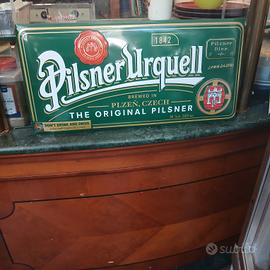 coppia targhe pilsner urquell