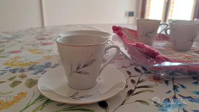 Set sei tazzine caffè porcellana Bavaria