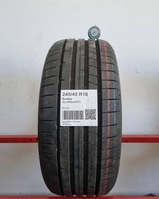 Gomme Usate Dunlop 245 45 18 Guarda Catalogo