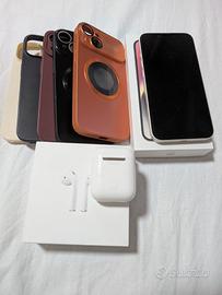 iPhone 14 ,128gb +Airpods