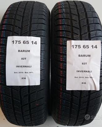 2 gomme 175 65 14 barum a836