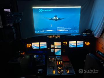 Simulatore di volo airbus 320