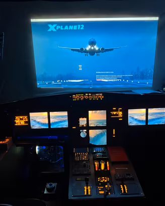 Simulatore di volo airbus 320
