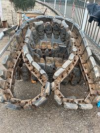 Cingoli per escavatore Doosan dx140