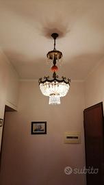 Lampadario in cristallo