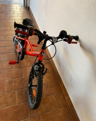 Bici bambino 16" B'Twin Decathlon (Arancione)