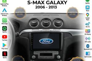 Car Tablet Android 8+256Gb Per Ford S-Max Galaxy