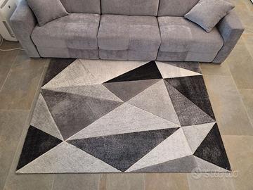 Tappeto arredo grigio varie tonalità 230x160 NUOVO