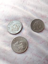 Lotto di 3 monete messicane