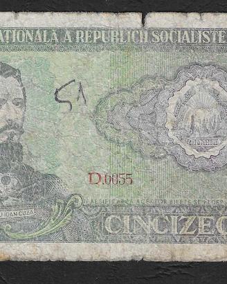 Romania - banconota circolata da 50 Lei P-96a.2 - 