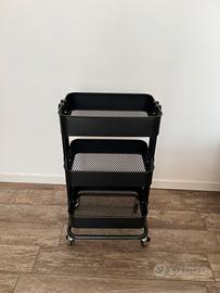 Carrello nero Ikea