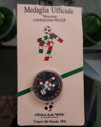 MEDAGLIA COMMEMORATIVA CALCIO ITALIA'90
