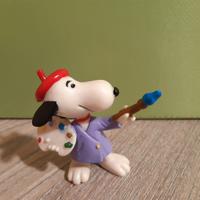 Personaggio Snoopy pittore 