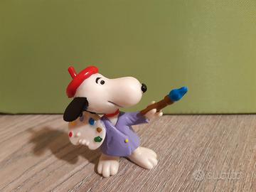 Personaggio Snoopy pittore 