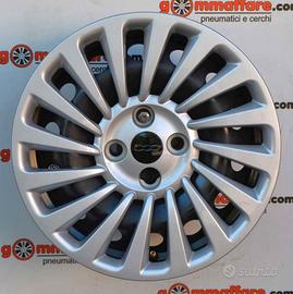 4 cerchi ferro fiat 500e cinquecento e 15 ft4346