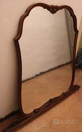 Specchio antiquariato con cornice