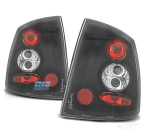 FANALI OPEL ASTRA G 2P 4P 97-04 FONDO NERO LOOK LE