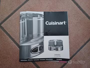 Gelatiera 2 gusti Cuisinart