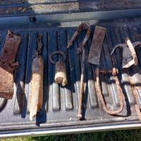 set ferri d'antiquariato