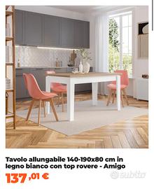 Tavolo allungabile