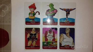 Lamincards Dragonball Z serie argento