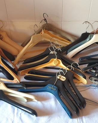Lotto 50 pz grucce appendiabiti stampelle vestiti
