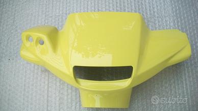 Coprimanubrio anteriore Giallo + Coprifaro Blu' Ya