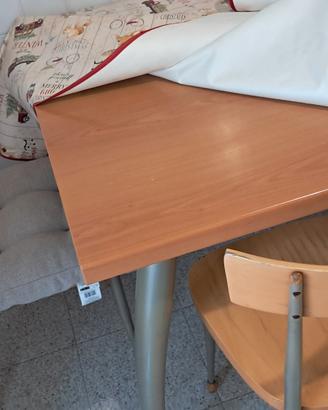 tavolo e 4 sedie 80 x 120